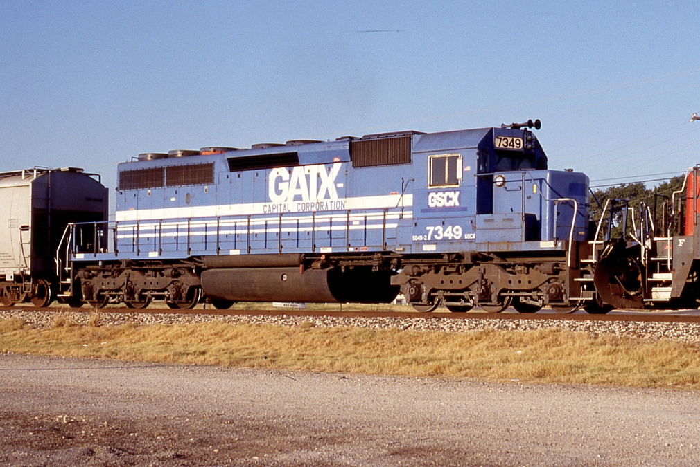 GSCX leasor on a NB freight